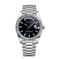 Seiko Mod Datejust Daydate Classic Black