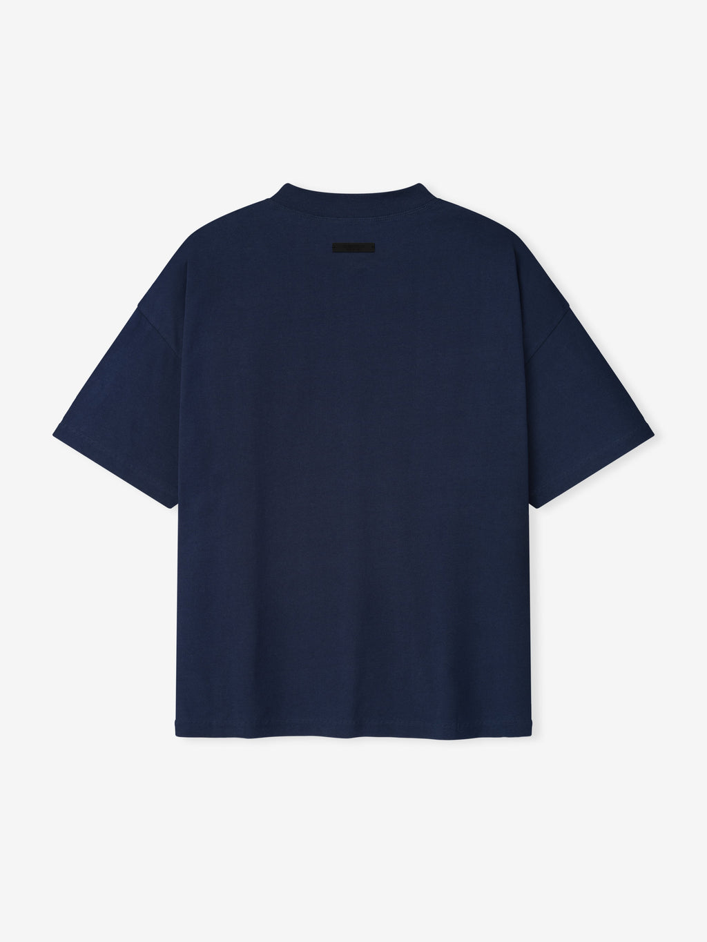 Back view of midnight navy Memphis Grizzlies 90'S Fit Tee showing plain design and relaxed fit, gallery 0, file 125EU264204F
