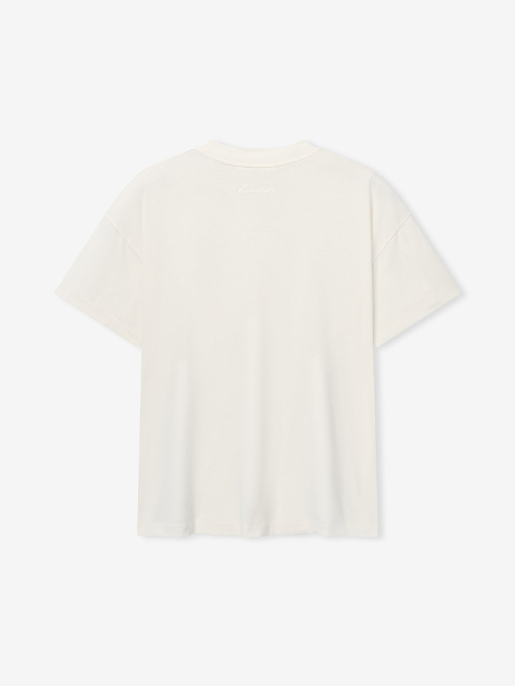White sweater on a light beige background