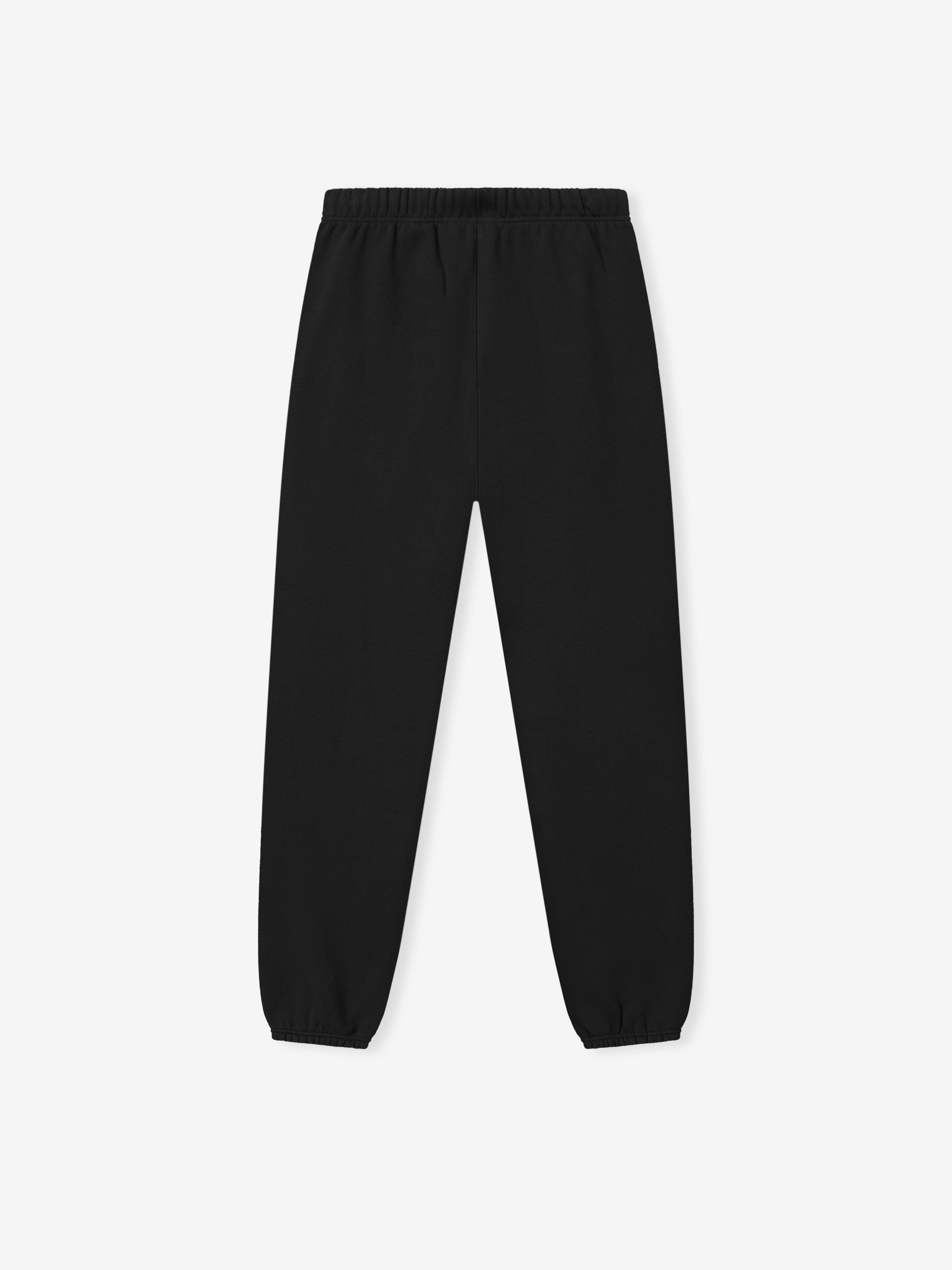 Black pants on a white background