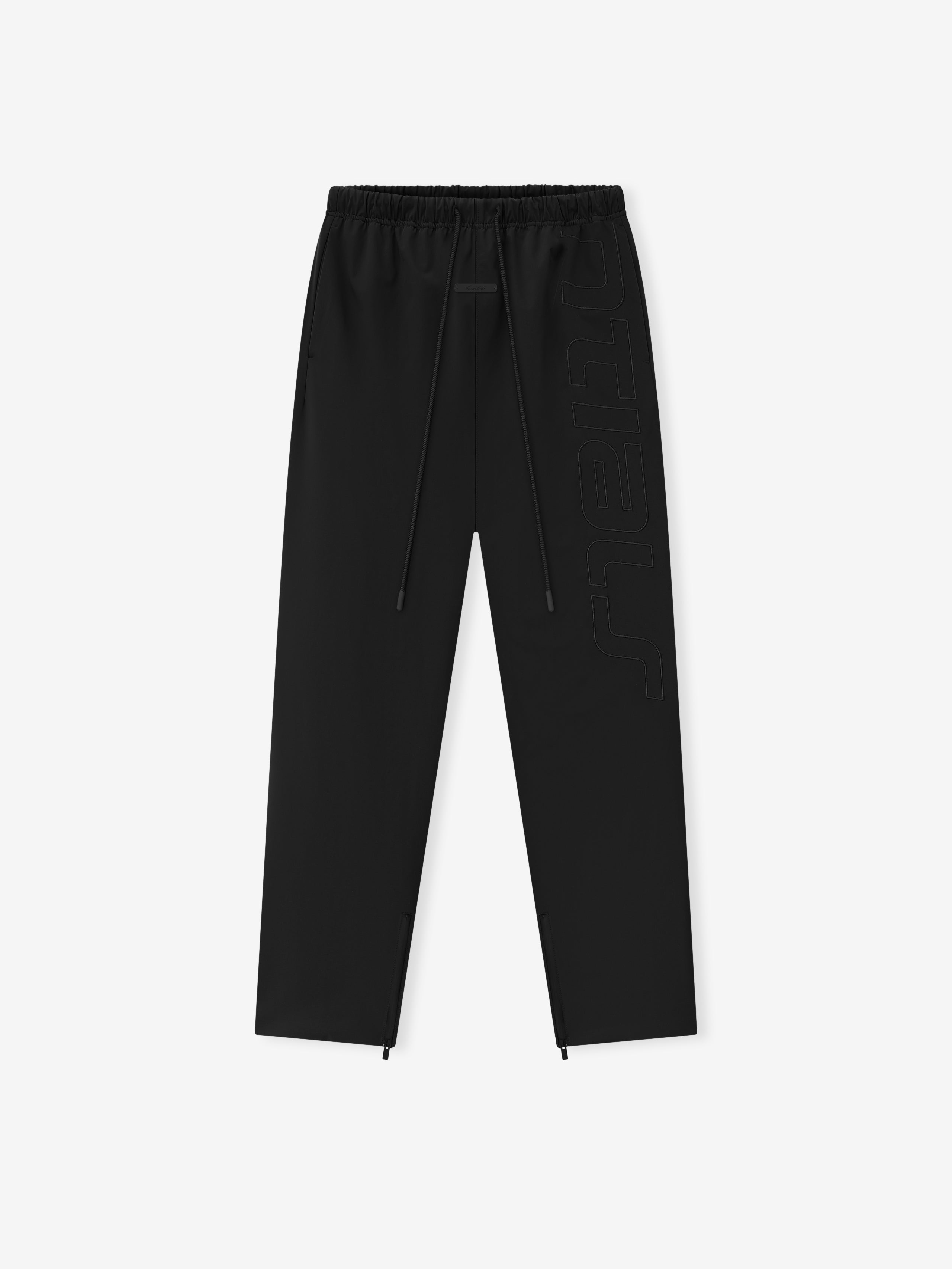 Black pants on a white background