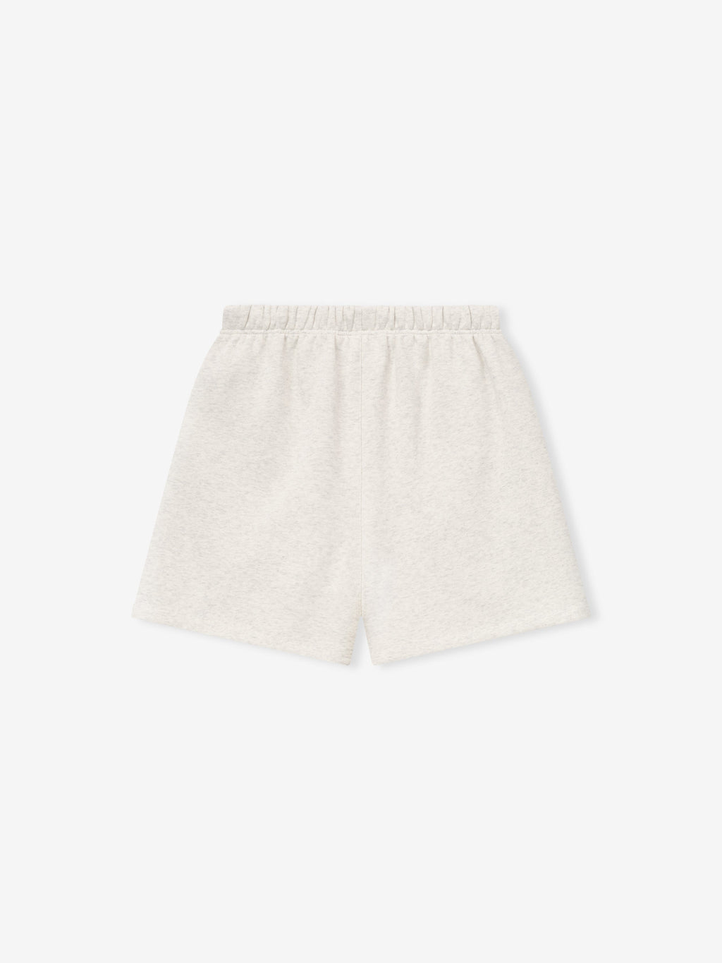 White shorts on a white background