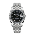 Seiko Mod Datejust Classic Black