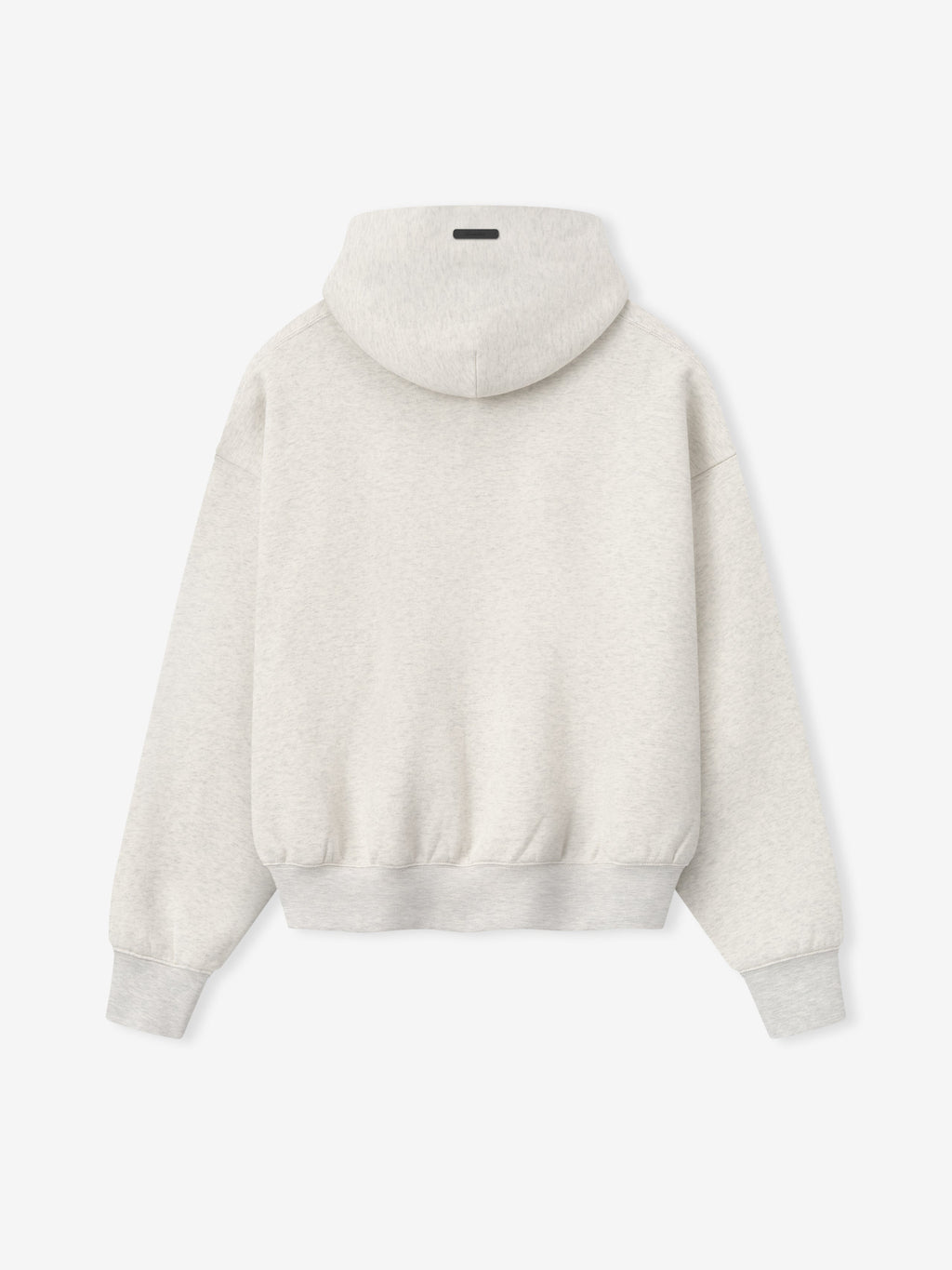 White hoodie on a white background