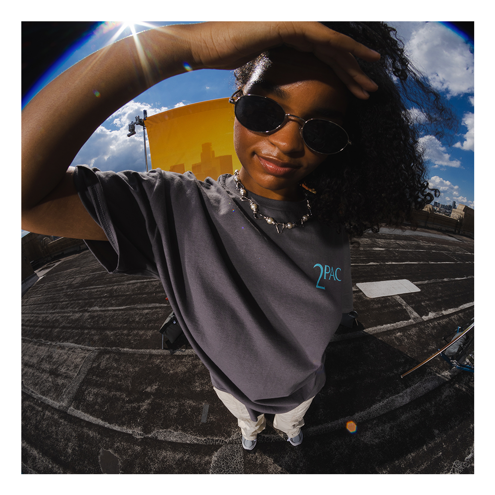 Thug Life Smoking T-Shirt Model 5