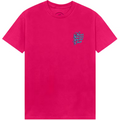 Anti Social Social Club Eyelash Tee Pink