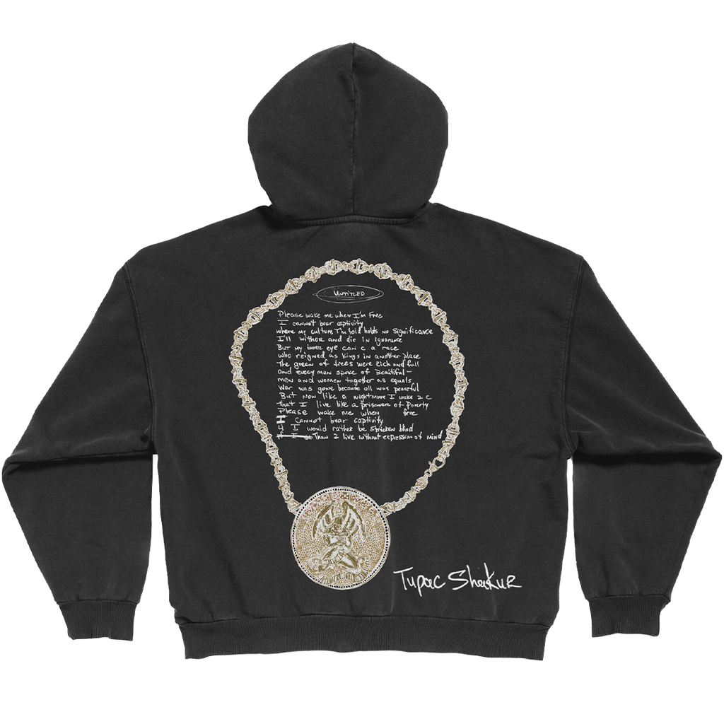 Untitled Zip Hoodie Back