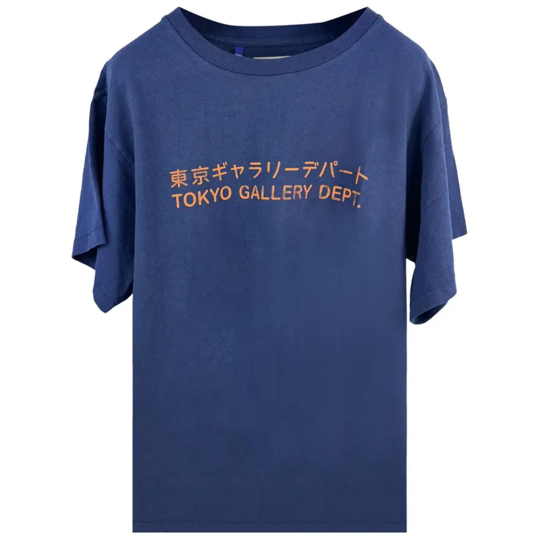 GALLERY DEPT TOKYO GD TEE	NAVY BLUE