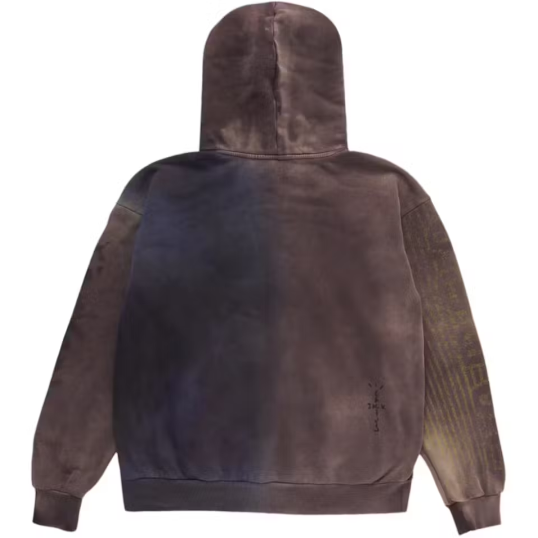 Travis Scott x Nike x FC Barcelona Split-Dye Crest Hoodie Multicolor