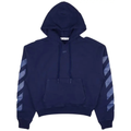 OFF WHITE RUBBER ARROW OVER HOODIE BLUE