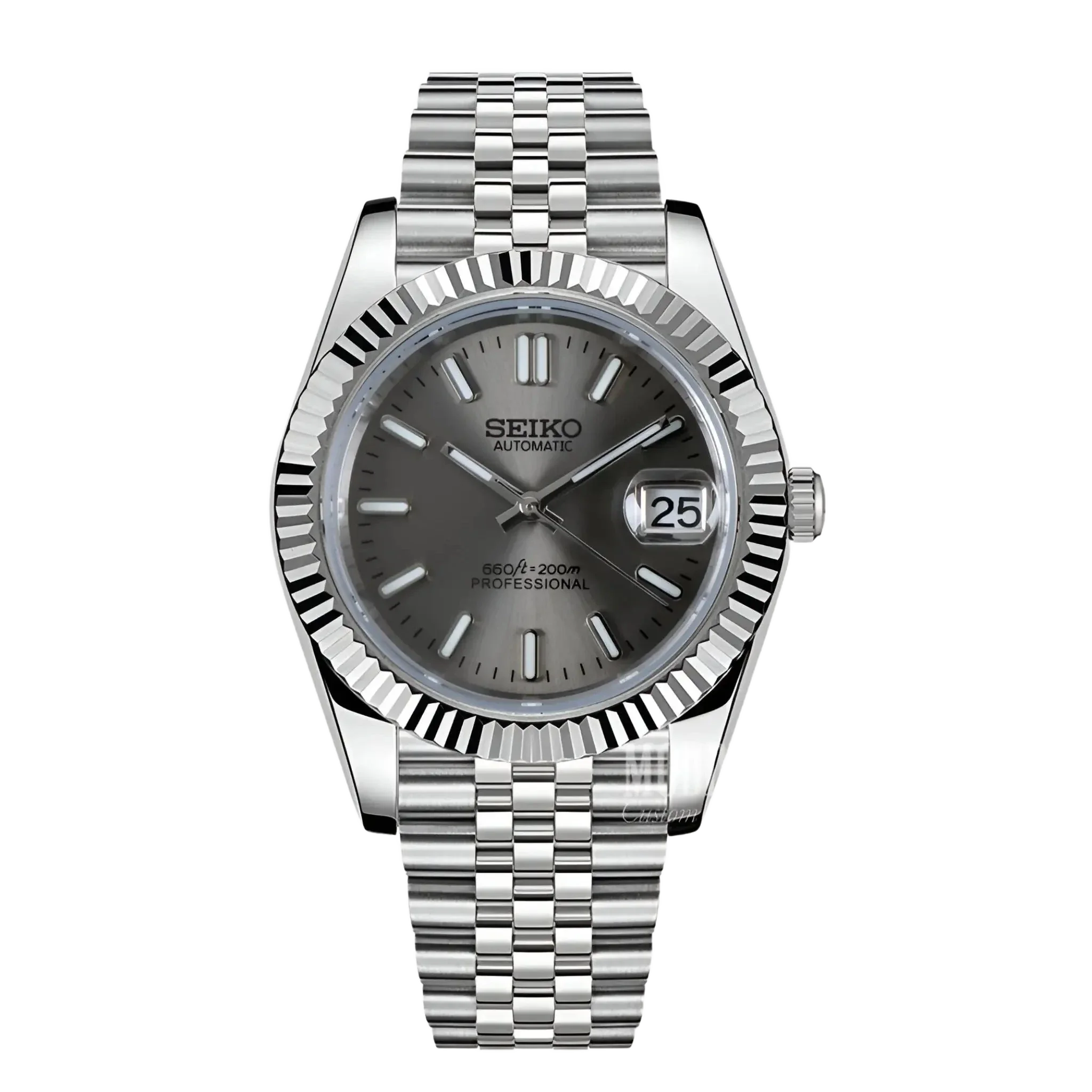 Seiko Mod Datejust Champagne
