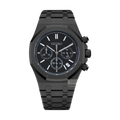 Seiko Mod Royal Seikoak Chrono Triple Black