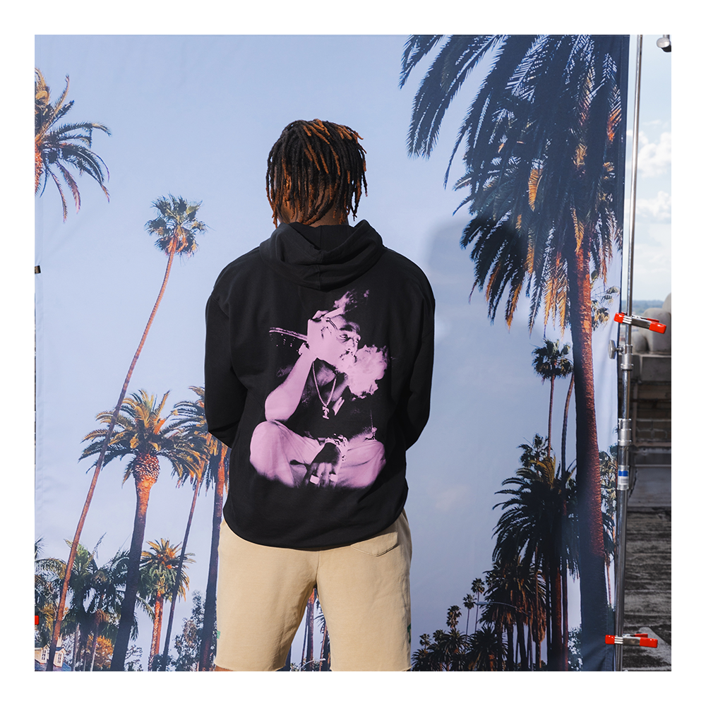 Thug Life Black Hoodie Model 4