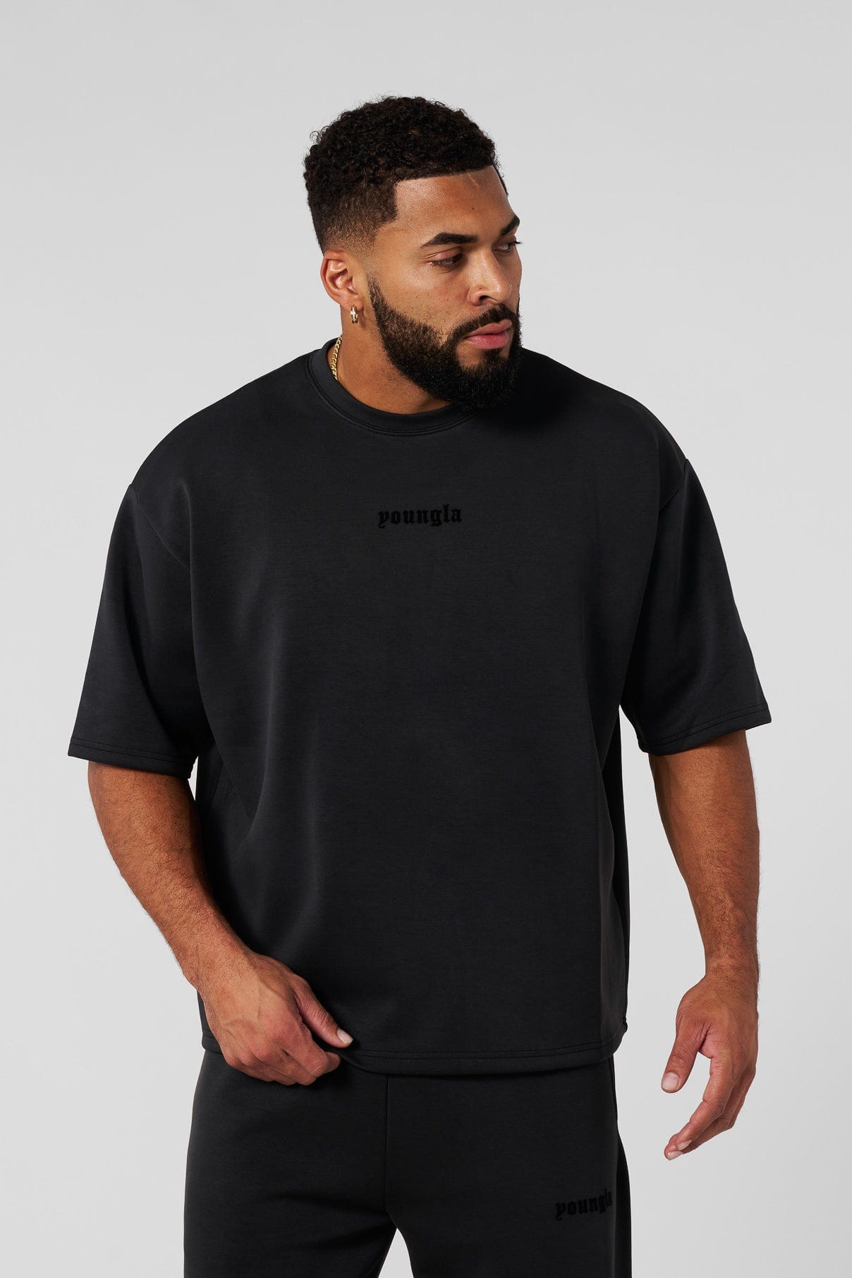 4161 - Soft AF Tees - Soft AF Tee – lightweight, breathable, ultra-soft, perfect for layering or everyday wear in Charcoal.