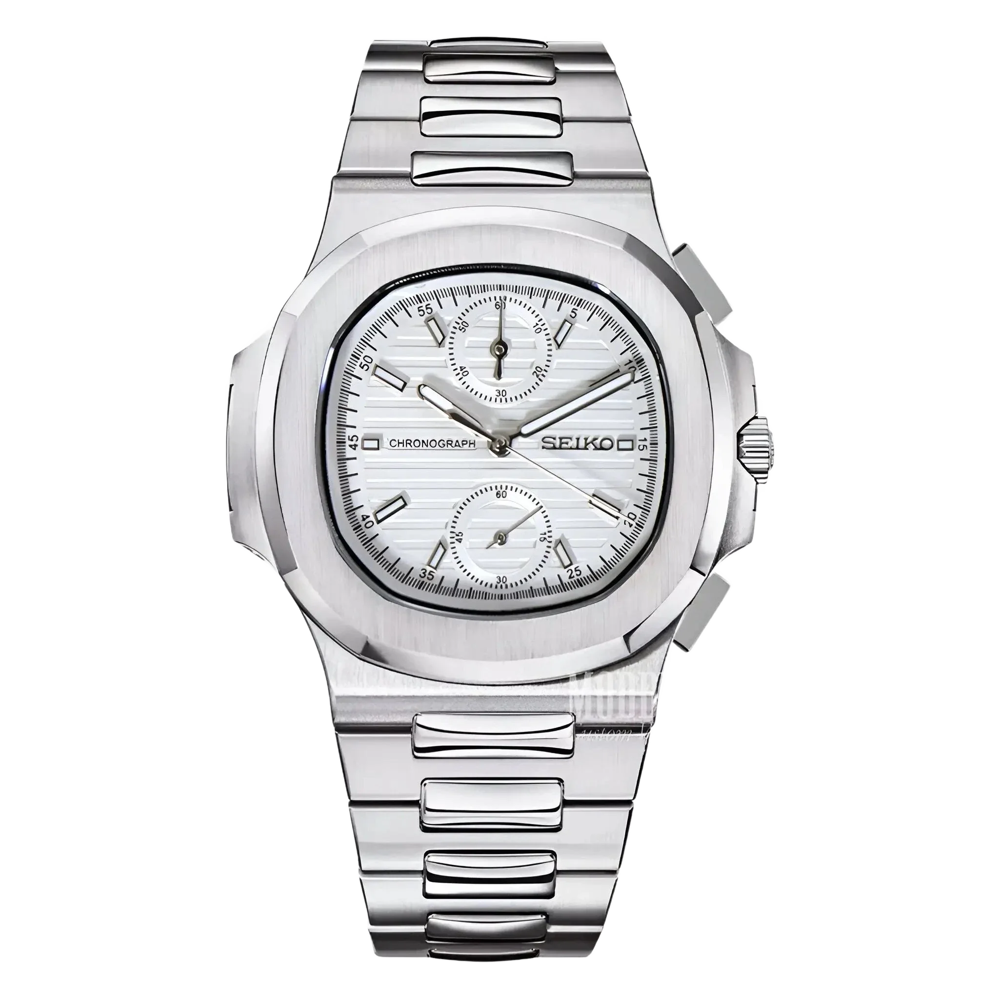 Seiko Mod Nautiko Chrono White