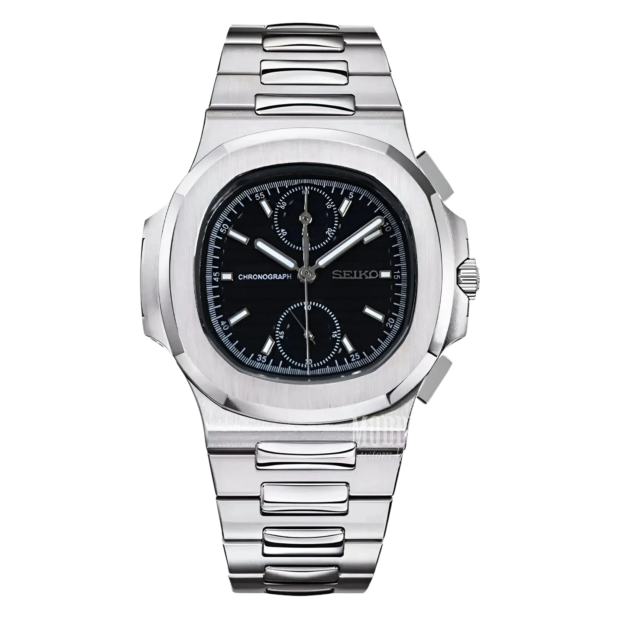 Seiko Mod Nautiko Chrono Black