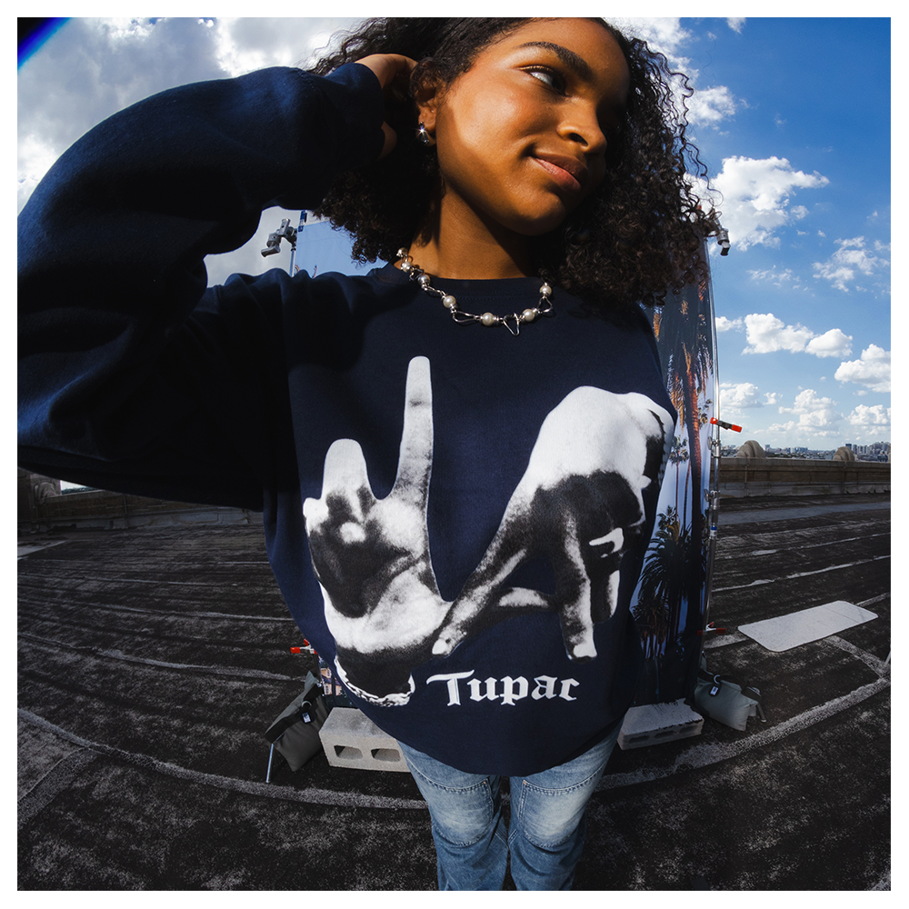 To Live and Die In LA Crewneck Model 3