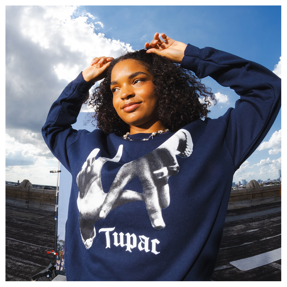 To Live and Die In LA Crewneck Model 1