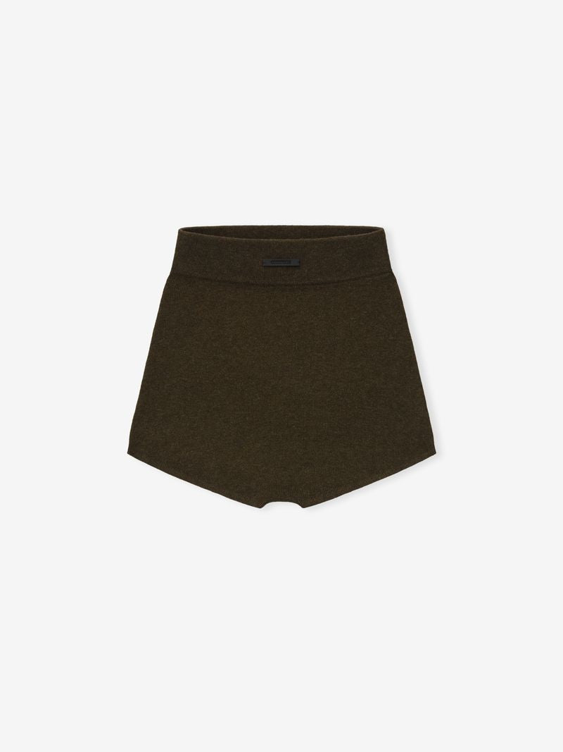 Olive green womens ribbed boy short shown flat against white background FzthLbig.jpg gallery 0