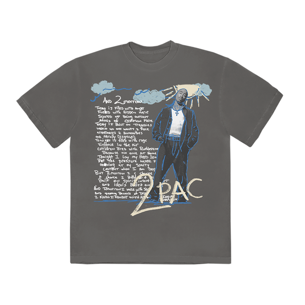 "And 2Morrow" Notebook T-Shirt Front 