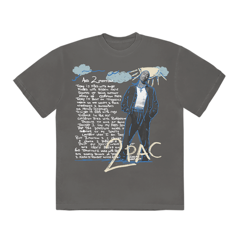"And 2Morrow" Notebook T-Shirt Front 