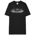 SUPREME WINGS TEE BLACK
