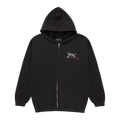 Rider Black Zip Hoodie1