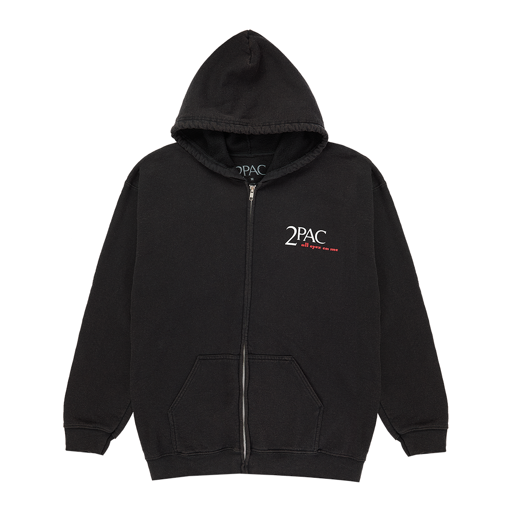 Rider Black Zip Hoodie1