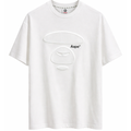 BAPE EMBOSSED FACE Tee WHITE