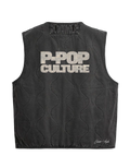 STUDDED PRINT P-POP CULTURE TANK VEST