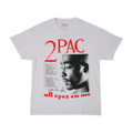 All Eyez on Me White T-shirt