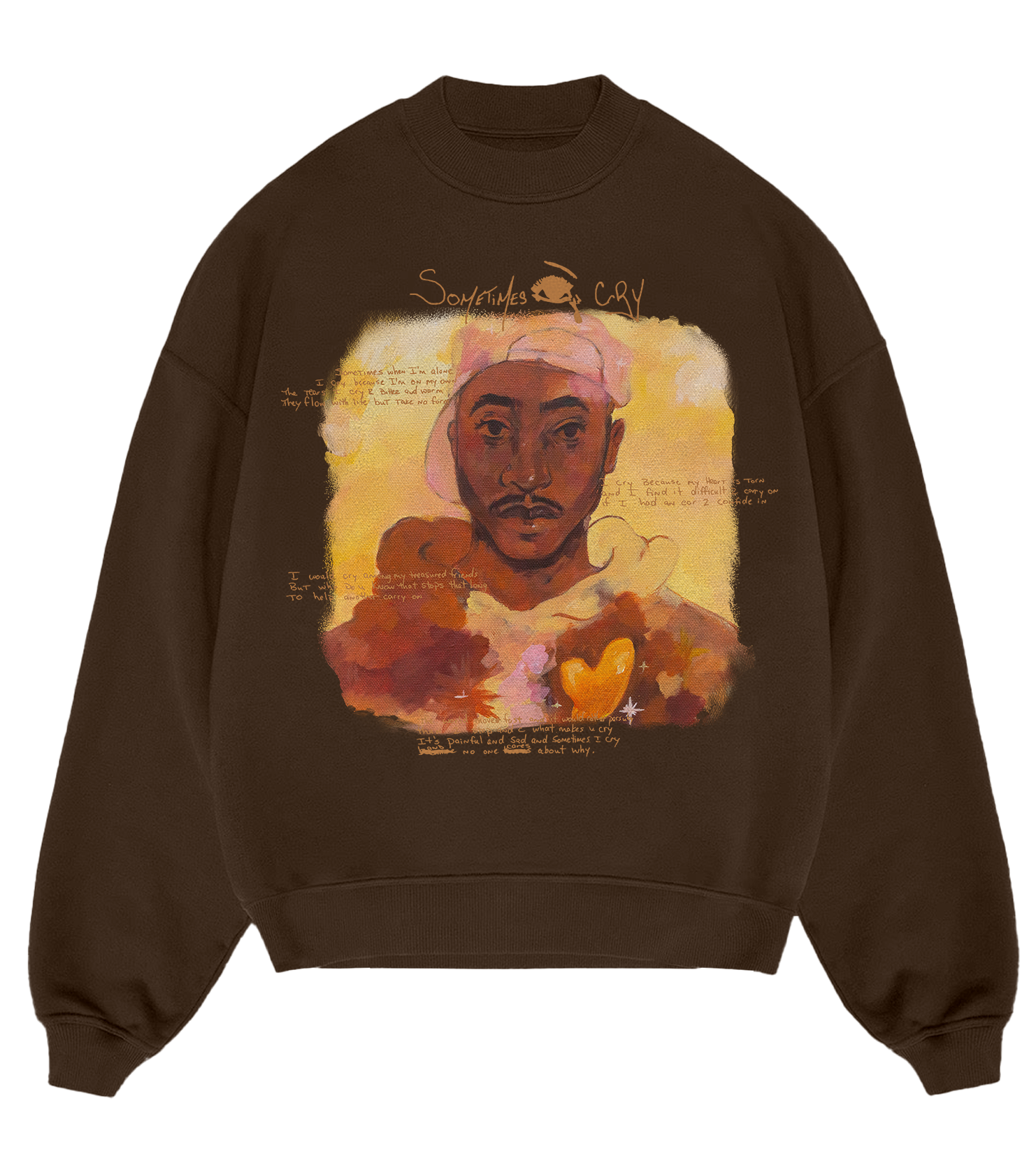 Sometimes Brown Crewneck
