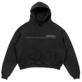 Last Onez Washed Black Hoodie Fronty