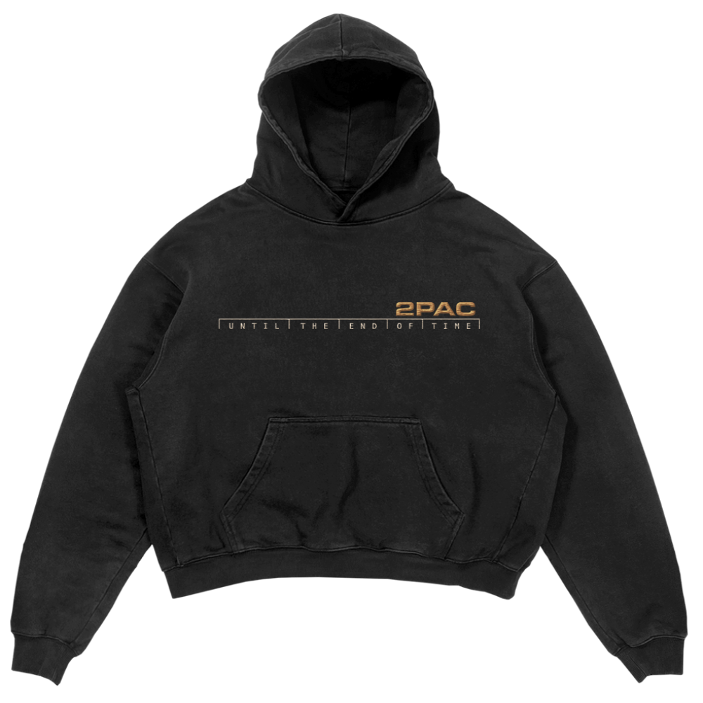 Last Onez Washed Black Hoodie Fronty