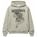GYMSHARK Prayer Hands Hoodie Stone Grey