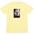 Supreme Nan Goldin Nan as a dominatrix Tee Pale Yellow