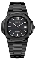 Seiko Mod Nautilus All Black