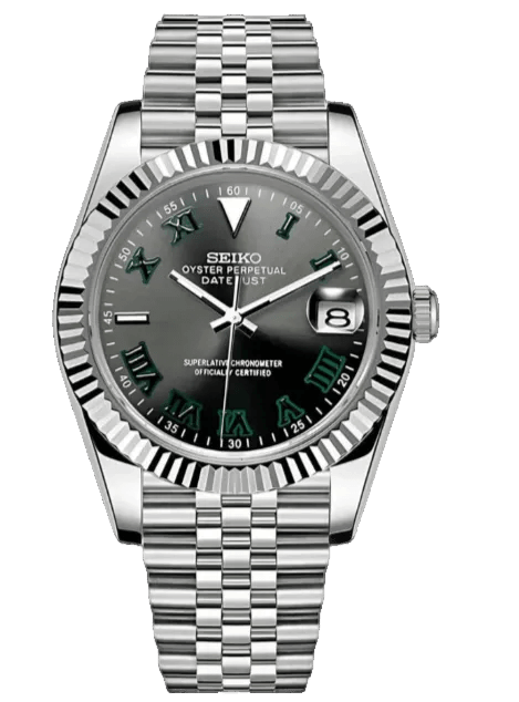 Seiko Mod Datejust Classic Wimbledon