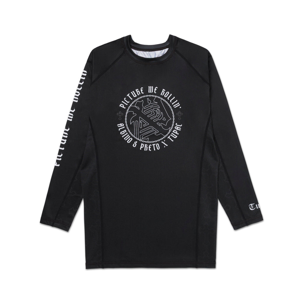 A&P TUPAC PMR LS Rashguard Front