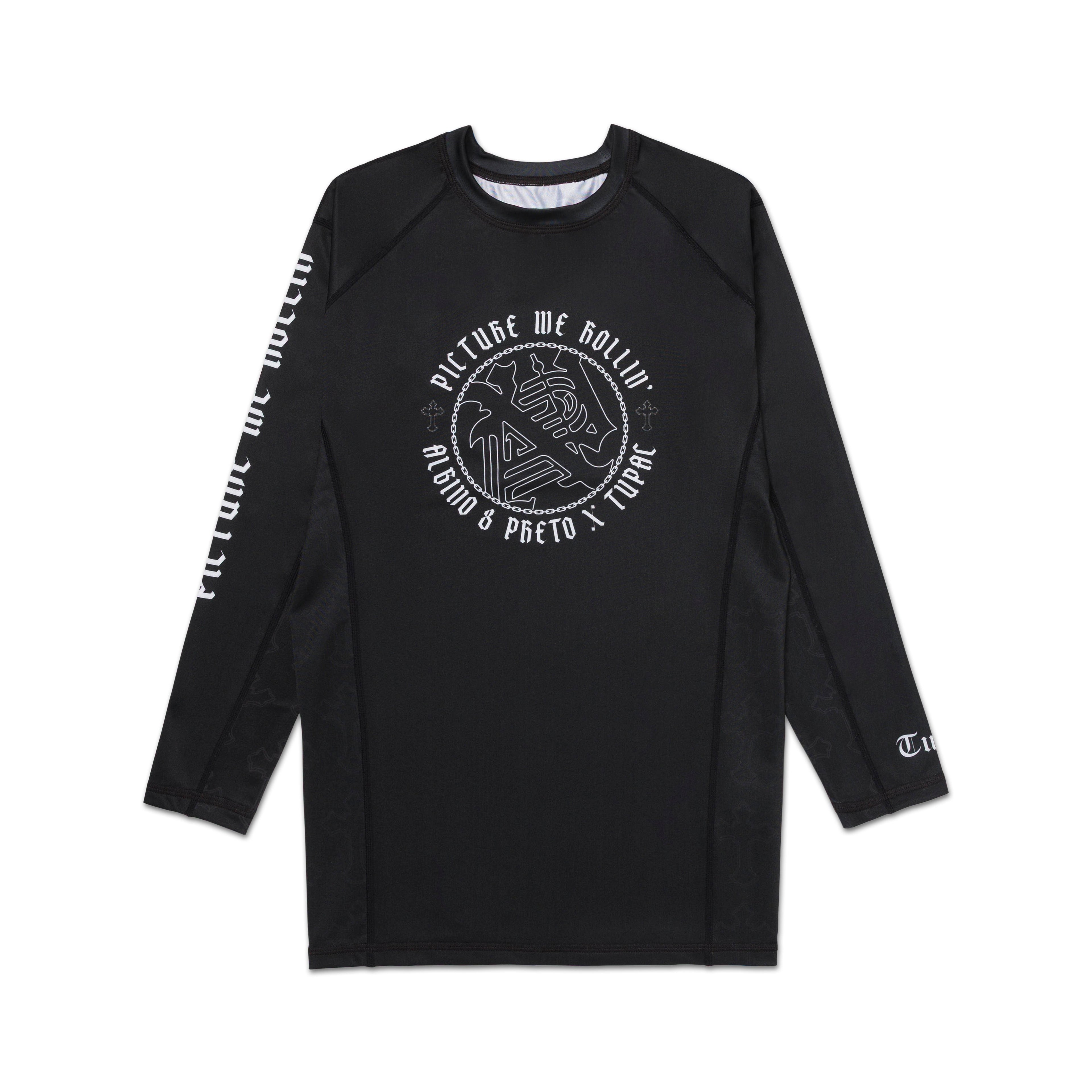 A&P TUPAC PMR LS Rashguard Front