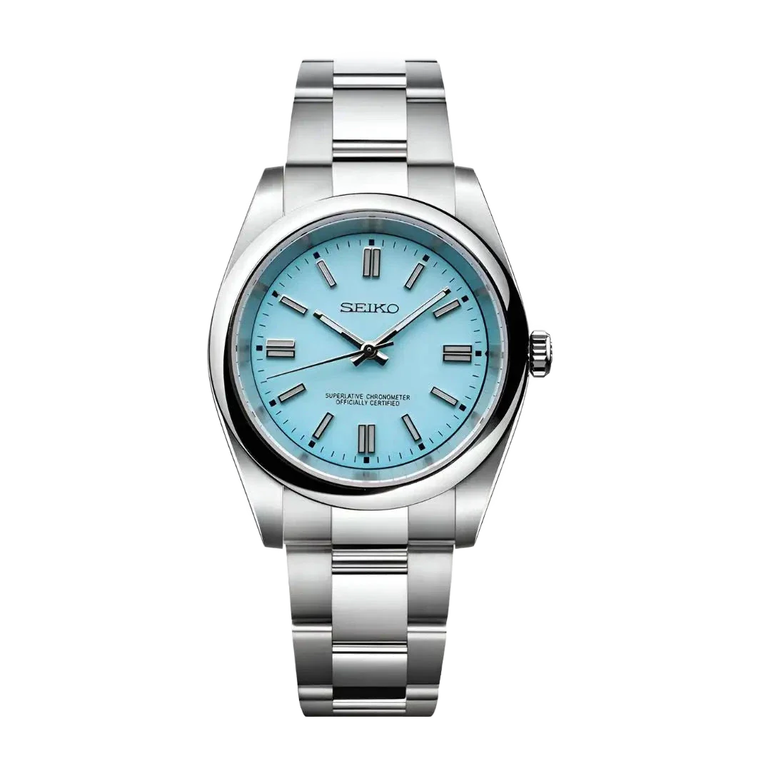 Seiko Mod Oysteiko Tiffany Blue