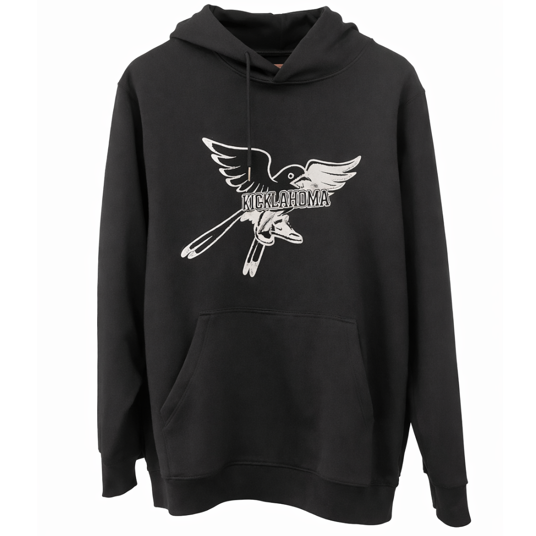 KICKLAHOMA HOODIE BLACK