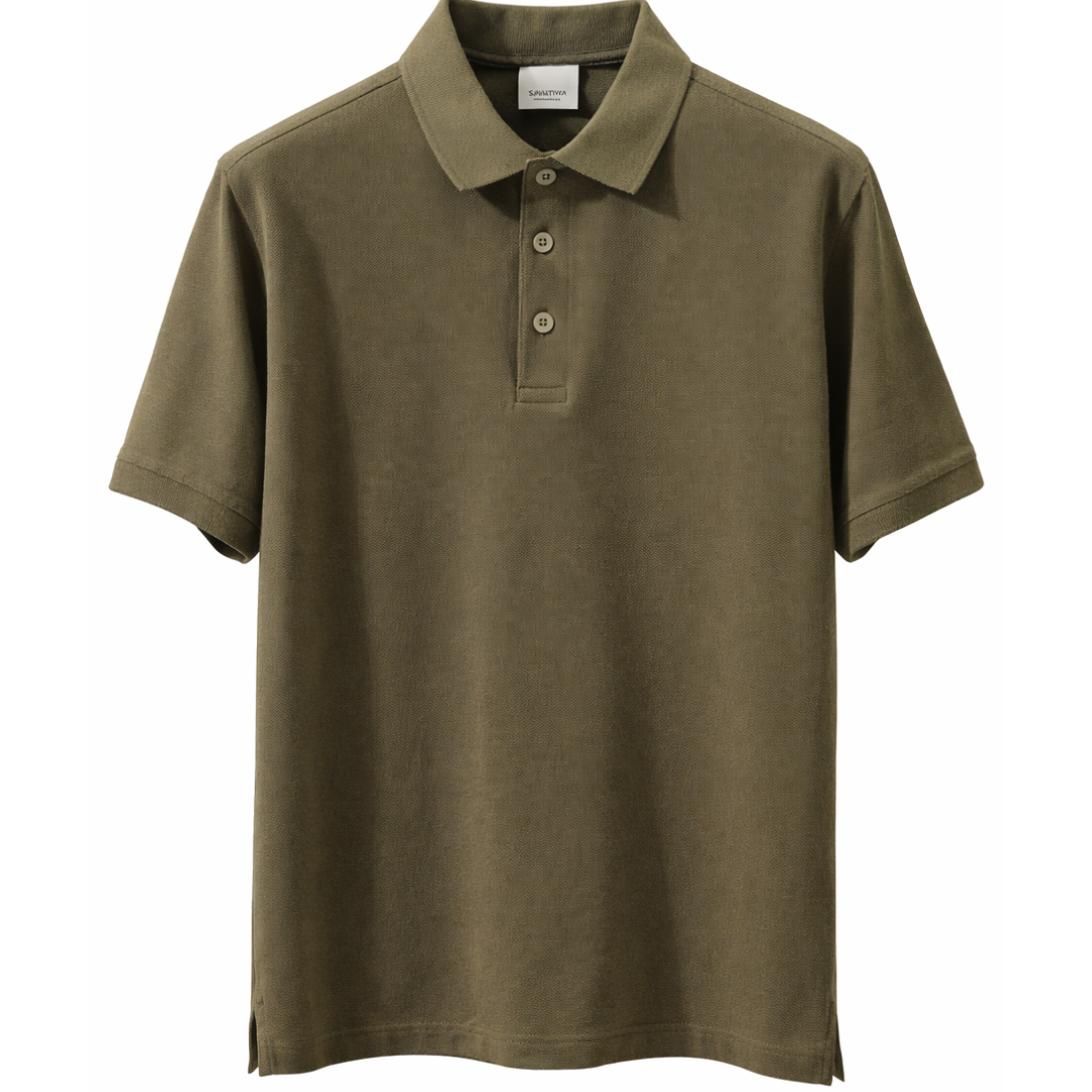 BURBERRY GREEN GOLDMAN POLO	Olive