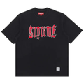 SUPREME OLD ENGLISH SHORT SLEEVE TOP	BLACK