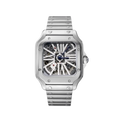Seiko Santos White Skeleton